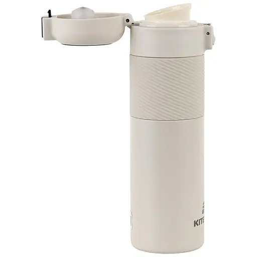 Термос с термодатчиком Kite бежевый 450 мл (K25-1227-1) - фото 3