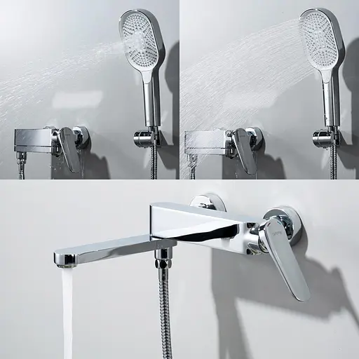 Смеситель для ванны хром Gappo G3210 Хром - фото 2