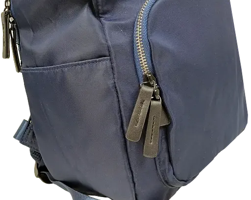 Женский городской рюкзак с вертикальной загрузкой 14L синий LS sum0028839 - фото 9