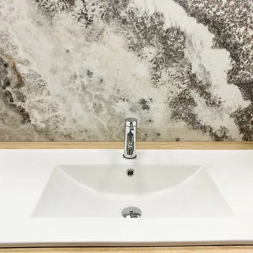 Умивальник VBI Ferrara 100 white врізний VBI-018030, Білий - фото 7