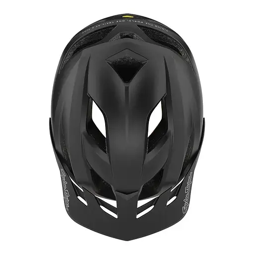 Велошолом Troy Lee Designs Youth Flowline Helmet Point Black One size (1106-113540000) - фото 4