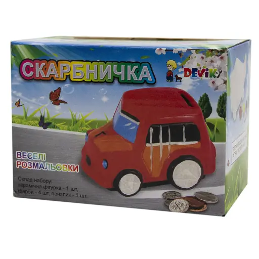 Набор для раскраски фигурок Devik Toys Пароход (LK02) - фото 2