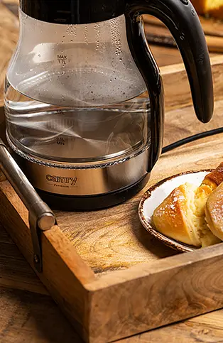 Стеклянный чайник Camry CR 1300 - фото 9