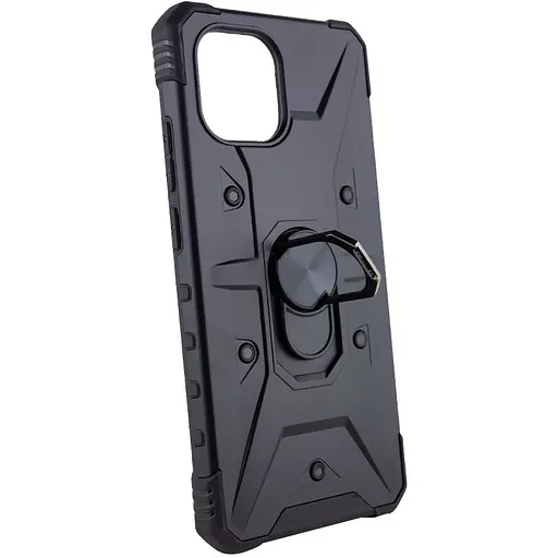 Ударостійкий чохол Pathfinder Ring для Xiaomi Redmi A1 / A2 Чорний / Black - фото 2