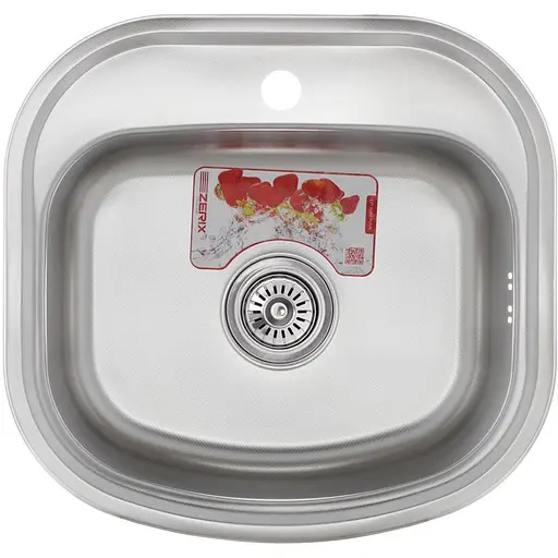 Мойка кухонная ZERIX Z4947-08-180D decor (ZM0560) - фото 1