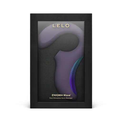 Вакуумний стимулятор клітора з вібрацією Lelo Enigma Wave фіолетовий - фото 7