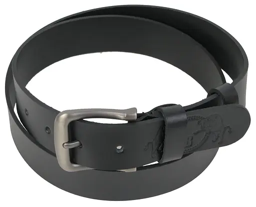 Ремінь шкіряний Skipper чоловічий під джинси 125-130х3,8 см acs0029522 - фото 2