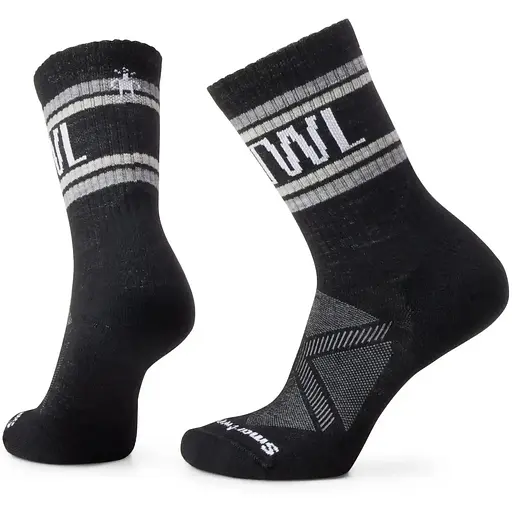 Носки Smartwool Athletic Retro Stripe Crew Black L Smart Wool (1033-SW SW002135.001-L)