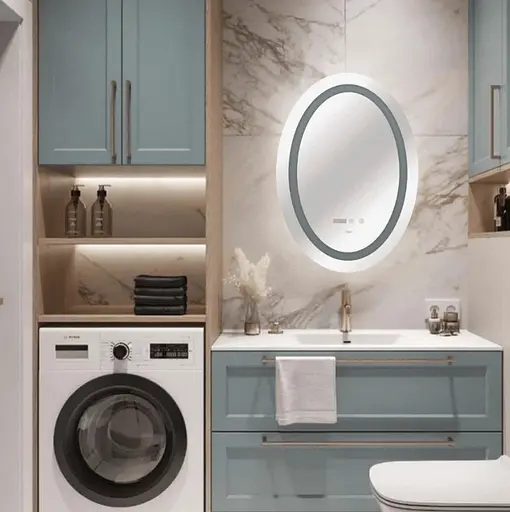 Зеркало Qtap Mideya с LED-подсветкой Touch QT2078NCR5070W - фото 9