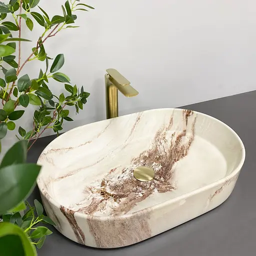 Умивальник VBI Verona 60 onyx glossy накладний VBI-011322 - фото 5