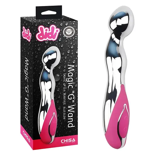 Вібратор Didi Magic G Wand 18 см сріблястий - фото 2