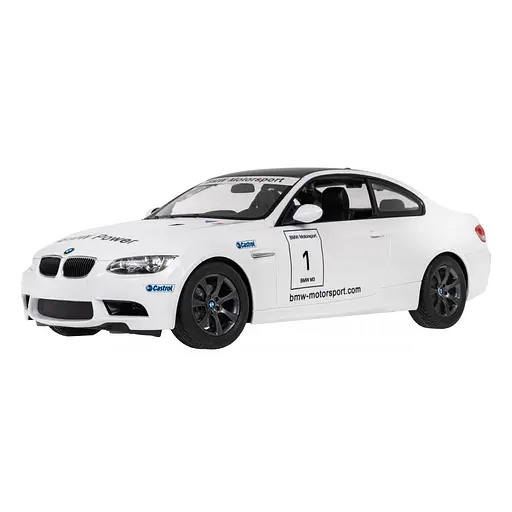 Машинка RASTAR автомобіль BMW M3 на дистанційному керуванні 1:14 білий 48000 - фото 2
