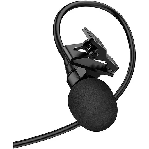 Петличний Микрофон Hoco L14 Type-C 2m Black [136293] - фото 4