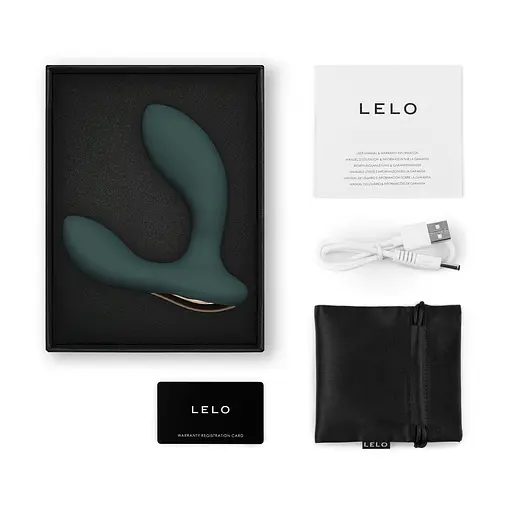 Стимулятор простати LELO Hugo 2 App, 10.7 см зелений - фото 2