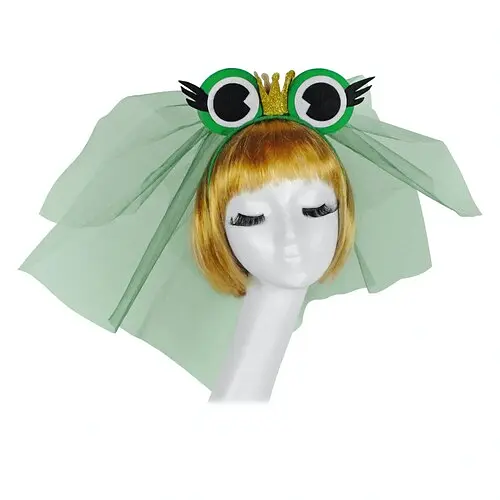 Обруч Жаба Царівна з фатою - фото 1