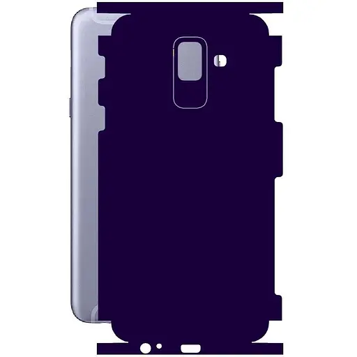 Захисна плівка StatusSKIN для Samsung Galaxy A6 Plus A605 Корпус Вініл Фіолетова глянцева - фото 1