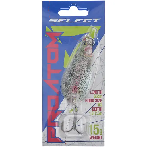 Блешня Select ProAtom 15 g 65 mm S48 - фото 2