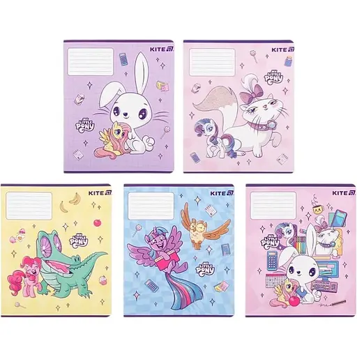 Набор тетрадей Kite My Little Pony 12 листов в клетку 25 шт. (LP25-232)