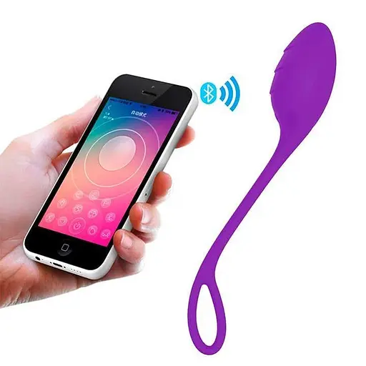 Смарт-виброяйцо для клитора и точки G для женщин 10 режимов фиолетовое - фото 8