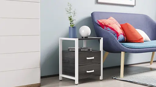 Тумба універсальна Вів'єн 2/2 50x41x40 білий ДСП Сосна Кембра 16мм FRD-104165