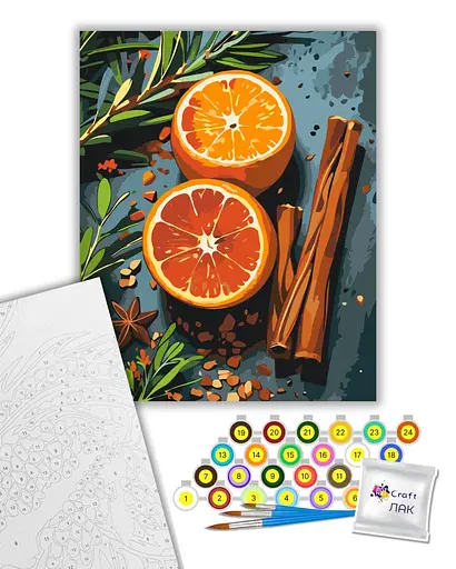 Набор для росписи ArtCraft Специи для глинтвейна 40 x 50 см (12042-AC) - фото 2