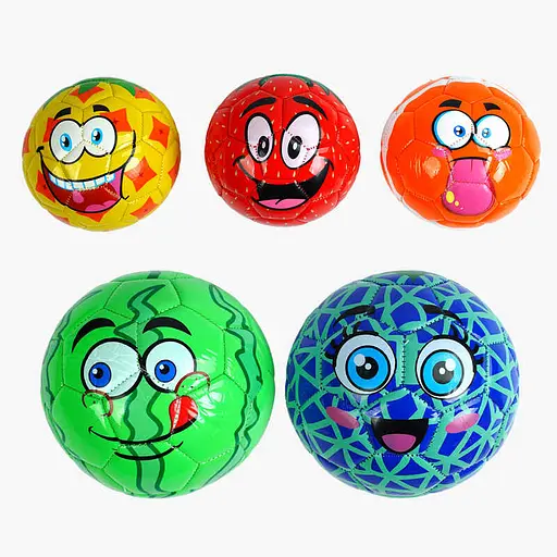 М’яч футбольний, 100 г, матеріал PVC, балон гумовий, розмір №2 (В асортименті) C62433 - фото 2