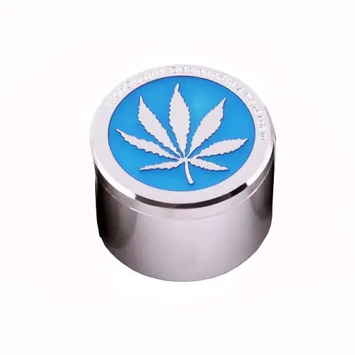 Гриндер для подрібнення тютюну HL-244 Коноплі Blue (10856) - фото 2