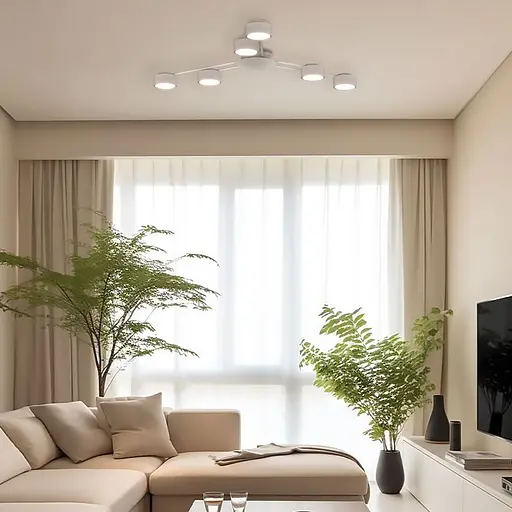 Люстра Ardero ML482-6 під лампу білий - фото 3