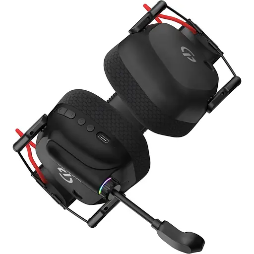 Навушники ігрові GamePro Genesis Mercury Pro Black (HSW120B) [146665] - фото 8