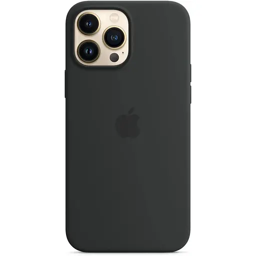 Оригинальный силиконовый чехол Apple Silicone Case MagSafe для iPhone 13 Pro Max (6.7") Midnight (MM2U3ZE/A) - фото 10