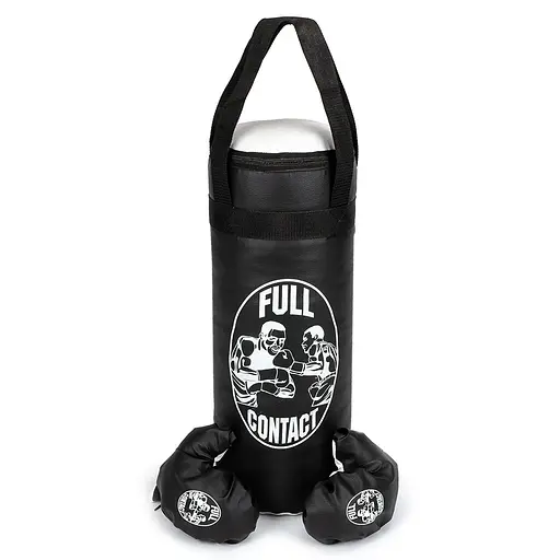 Боксерський набір великий, діаметр 21x58 см, чорний