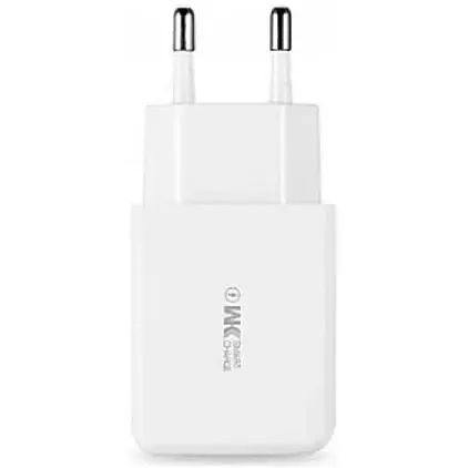 Зарядное устройство WK WP-U60 Suda 2.4A 2USB 220V EU White - фото 2