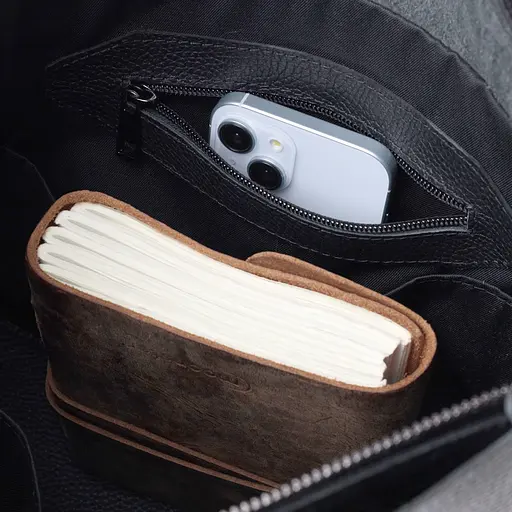 Сумка-шоппер Shvigel из натуральной кожи 29х30х12 см sum0027550 - фото 8