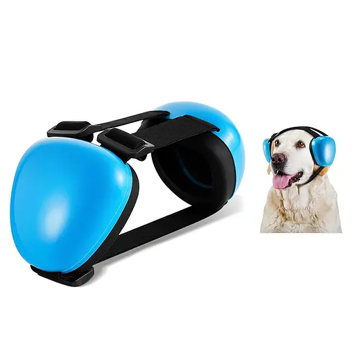 Протишумні навушники для собак SNR 29 дБ звукопоглинаючі навушники для тварин Calmdog Розмір M (1218-02)