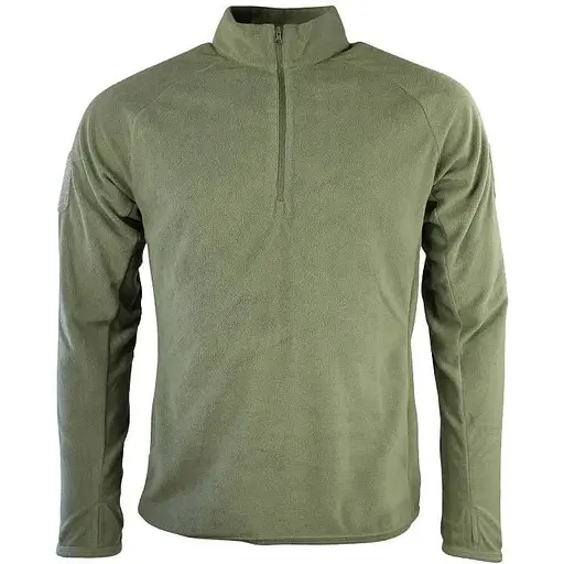 Флісова кофта Kombat UK Alpha Mid-Layer Fleece XXL Оливкова (1000-kb-amlf-olgr-xxl)