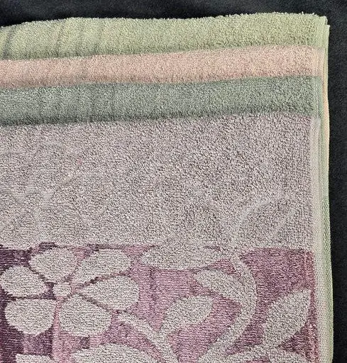 Банний рушник махра 70х140 D-194-96 набір махрових рушників для душу бані сауни 8 шт. різні кольори - фото 7