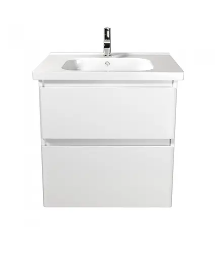 Тумба Мойдодир Палермо 70-U в ванну з умивальником Creavit ID-70 Білий - фото 8