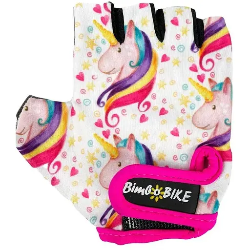 Велорукавиці дитячі Bimbo Bike Kids єдинорог 4-6 років розмір S (90960/1-IS) - фото 4