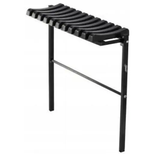 Скамейка на кладбище Chomik Twist складная 100см черный