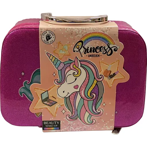 Дитячий набір косметики G-Toys Поні-єдиноріг у валізі рожевий - фото 1