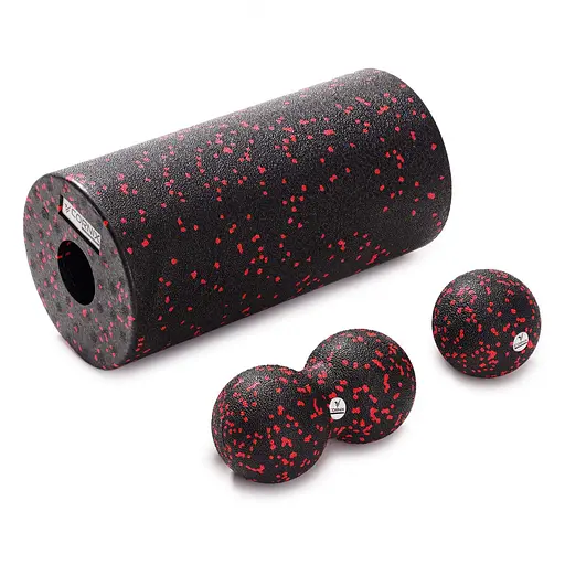 Массажный набор Cornix (Ball 8 см, Duoball 8 х 16 см и Foam Roller 30 х 15 см) XR-0080 - фото 1
