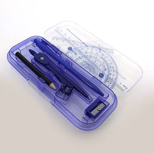 Готовальня, 8 предметів, у футлярі OPP