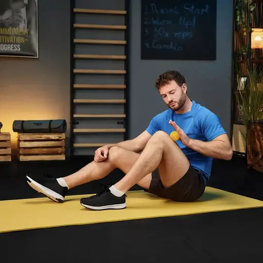 Набор массажных мячей Trex Sport TX-005MSC 5в1 для йоги и фитнеса EPP - фото 8