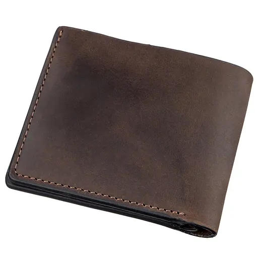 Кожаный портмоне Grande Pelle 9х11х3 см acs0015838 - фото 2