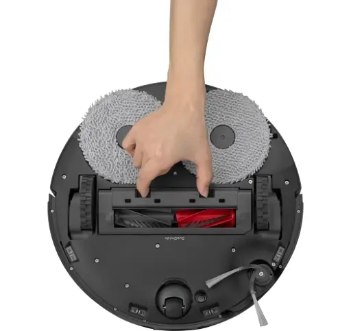 Робот-пилосос з вологим прибиранням RoboRock Qrevo Edge 5V1 Black UA UCRF - фото 4