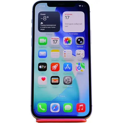 Смартфон Apple iPhone 12 256GB Purple (MJNQ3) Б/У [158320] - фото 1