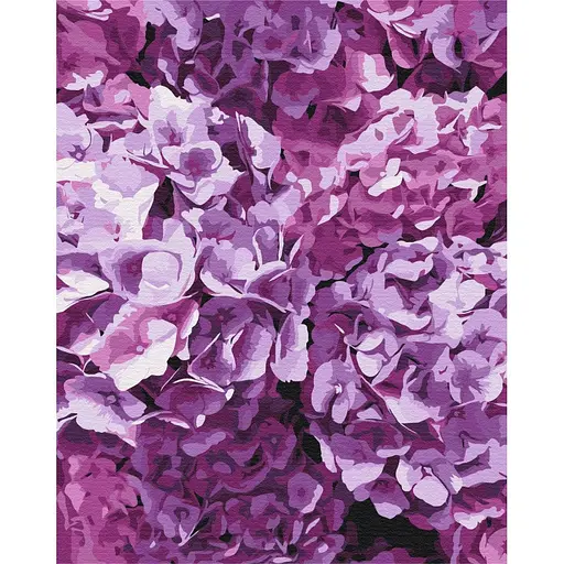 Картина по номерам Красота гортензий Brushme 40x50 см разноцветная 000220995 - фото 1
