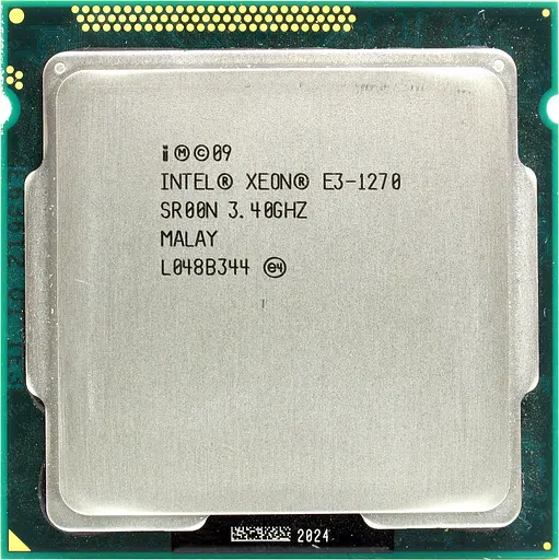Процессор Intel Xeon e3-1270 3.4-3.8 GHz, LGA1155 80W (Core i7-2600) Б/У