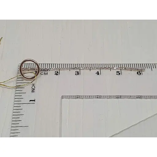 Золоті сережки-протяжки Платон. 1С272/00Б - фото 3