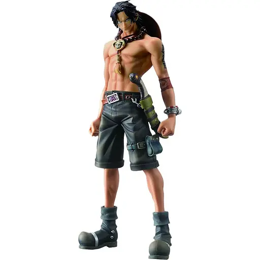Коллекционная фигурка Banpresto MASTER STARS Ace One Piece Эйс Ван Пис 26 см BG A OP 26